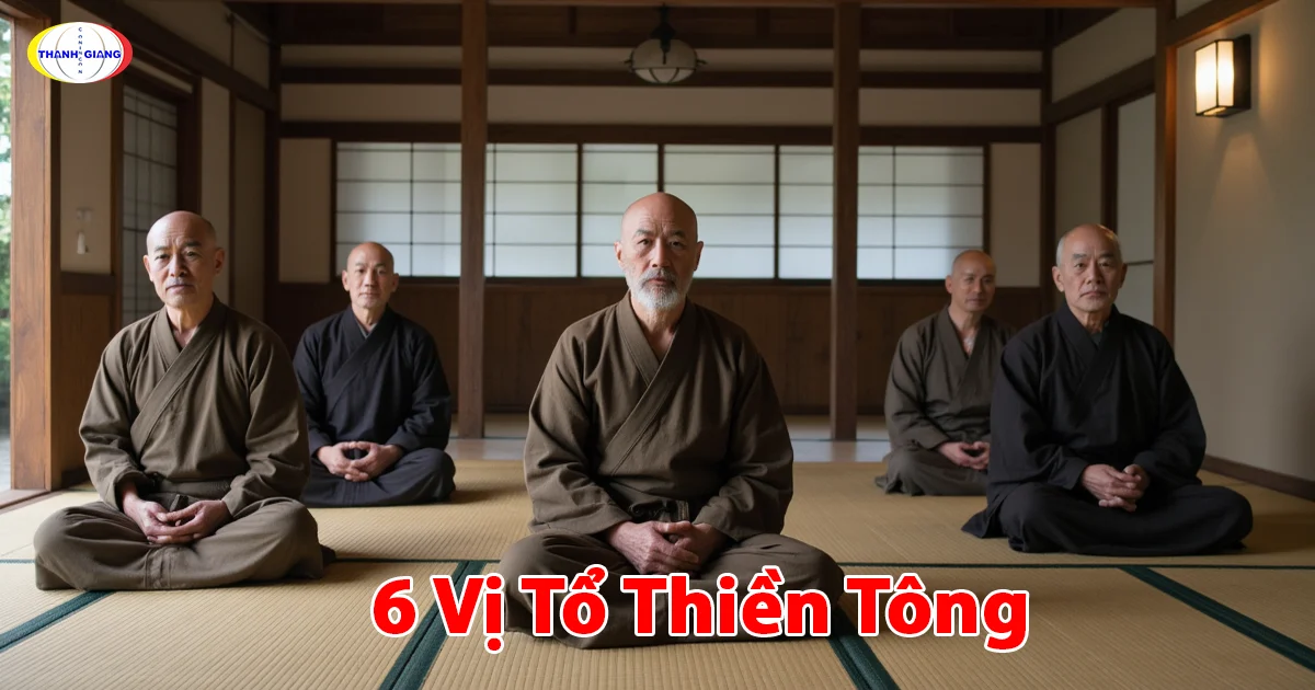 6 Vị Tổ Thiền Tông