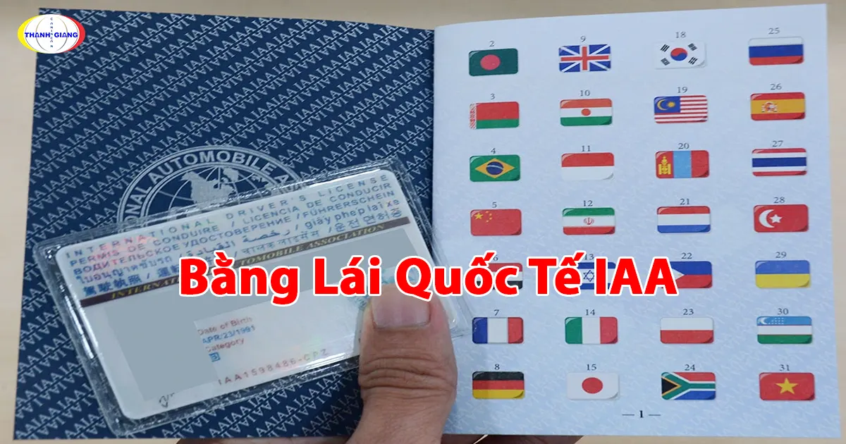 Bằng lái xe quốc tế IAA