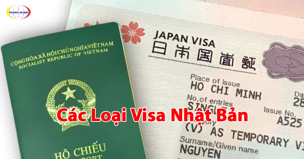 Các loại Visa Nhật Bản
