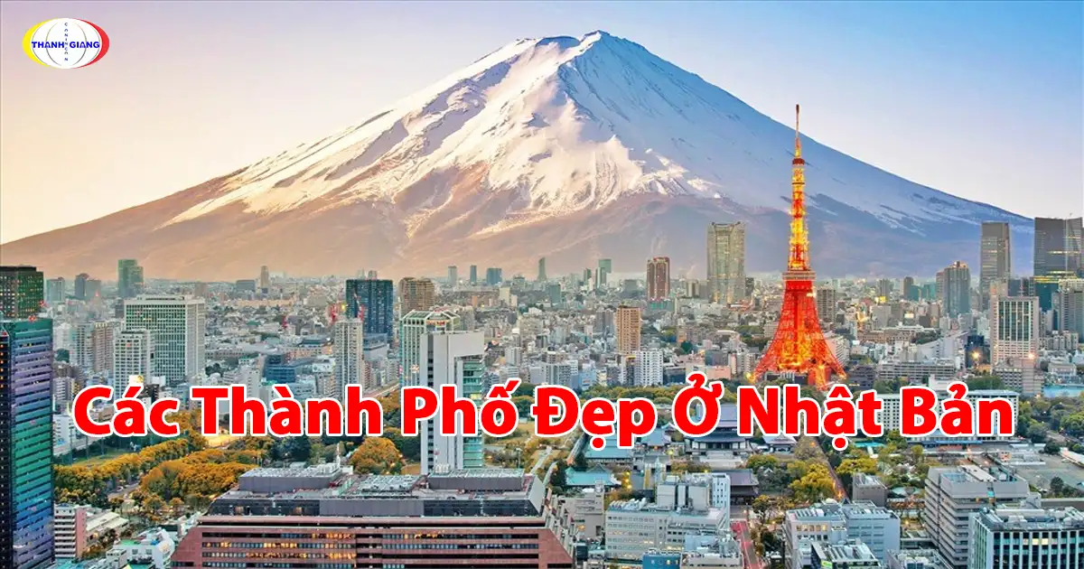 các thành phố đẹp ở nhật bản