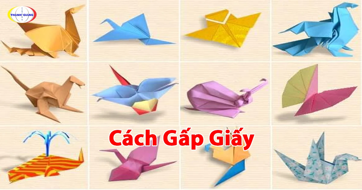 cách gấp giấy