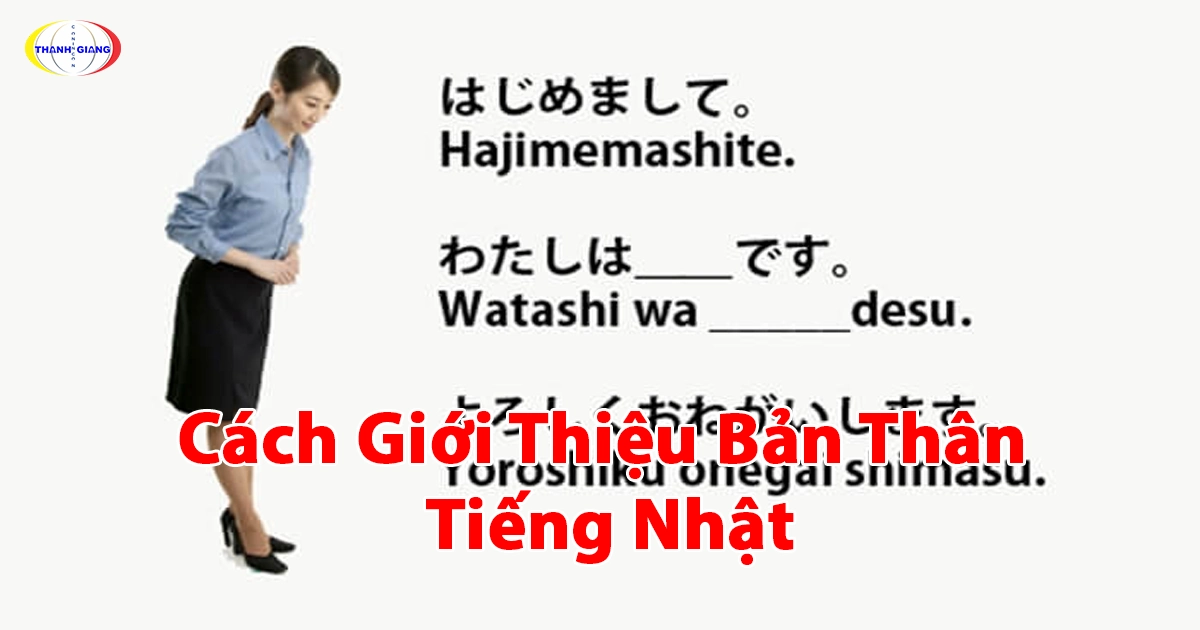 cách giới thiệu bản thân tiếng nhật