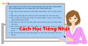 cách học tiếng nhật