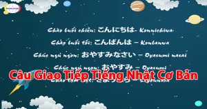 Câu Giao Tiếp Tiếng Nhật Cơ Bản