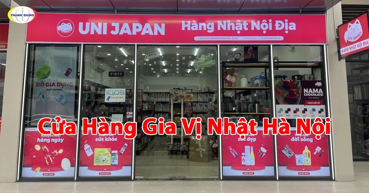 Cửa Hàng Gia Vị Nhật Hà Nội