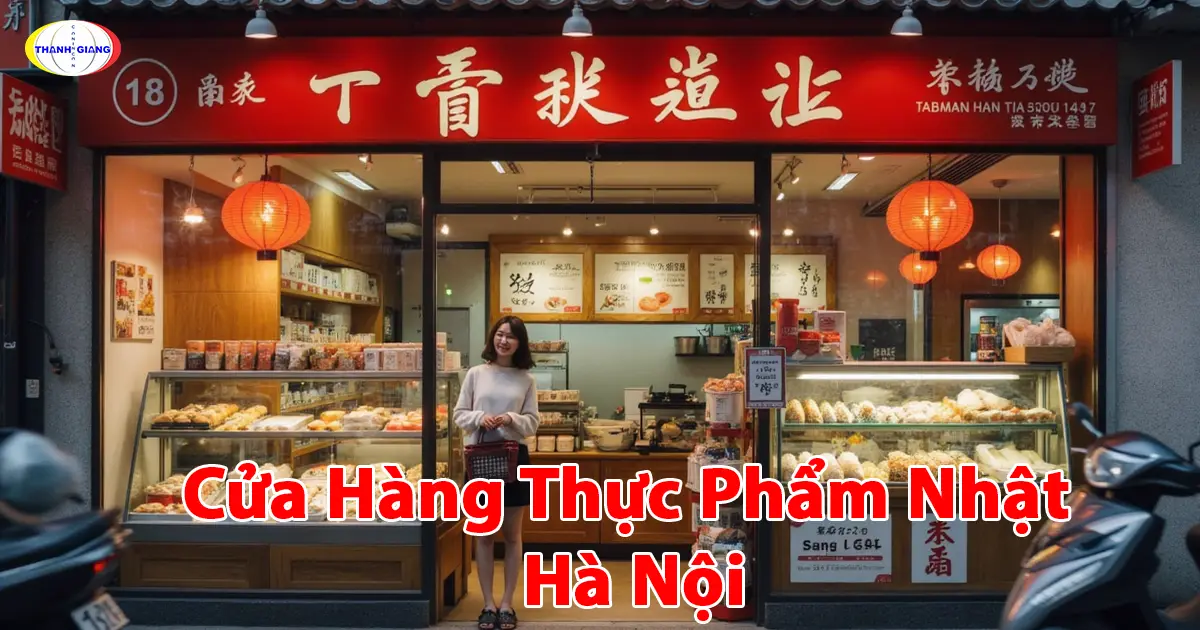 cửa hàng thực phẩm nhật hà nội