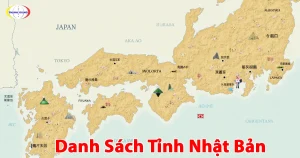 danh sách tỉnh nhật bản
