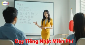 dạy tiếng nhật miễn phí