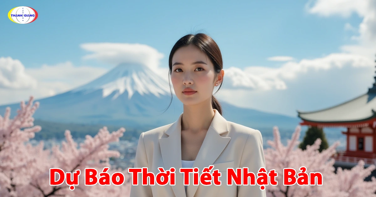 dự báo thời tiết nhật bản