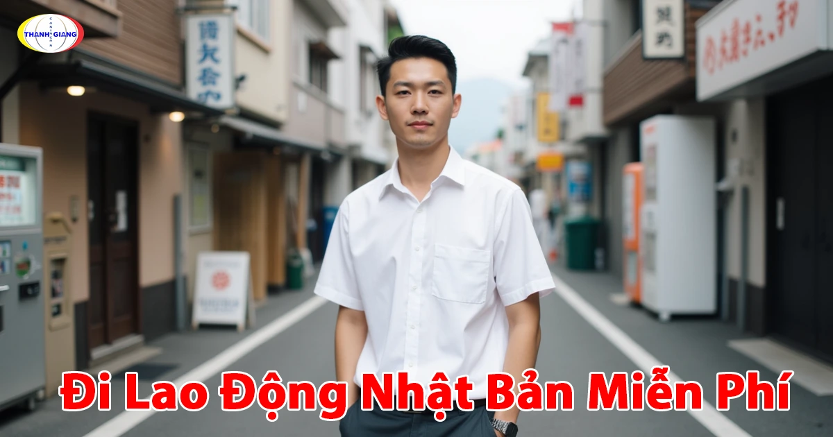 đi lao động nhật bản miễn phí